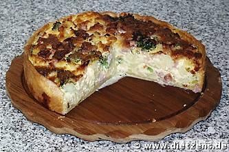 Blumenkohl-Broccoli-Quiche