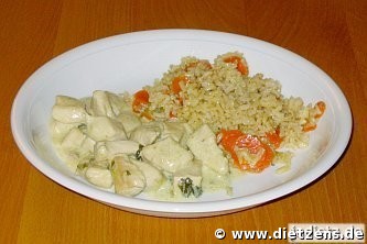 Hühnchen in Salsa Verde