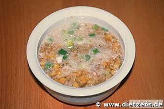 Mais-Krabben-Suppe