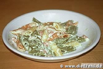 Nudeln mit Schinken